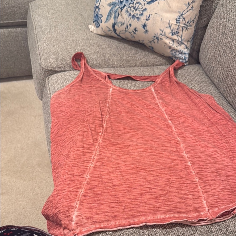 Women's Sleeveless Top - Coral